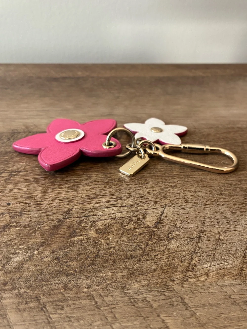 Coach Flower Bag Charm Key Chain